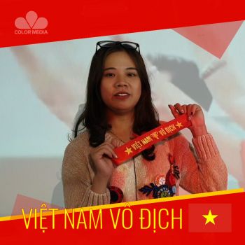 Video chúc mừng Tuyển Việt Nam AFF Suzuki cup - Lớp CLM01